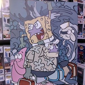 Vacation time" artist/Anthony Trayer.      16x20 Original artwork